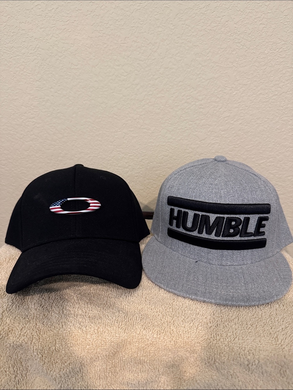 Oakley Black and Gray Two-Pack Hat Set